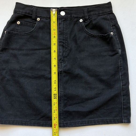 Vintage Palmetto’s Black Denim Skirt - Picture 7 of 7